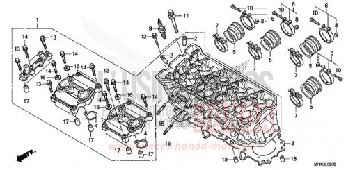CULASSE CB1000RAD de 2013